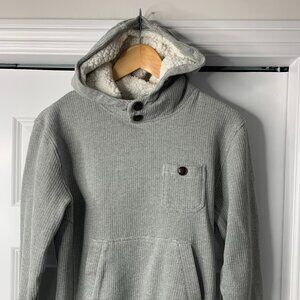 Billabong Men’s Grey Hoodie – Size Large